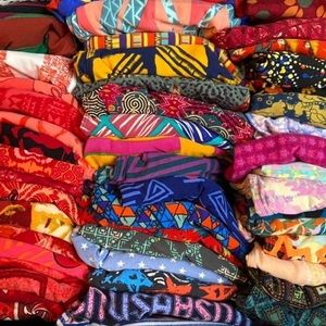 LuLaRoe 2 Pairs of OS Leggings Mystery Bundle